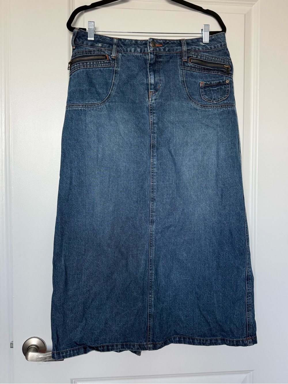 Cato Y2K Denim Maxi Skirt Size 12